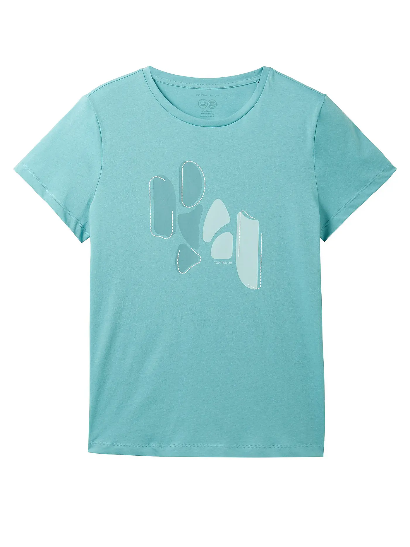 TOM TAILOR | T-Shirt | petrol